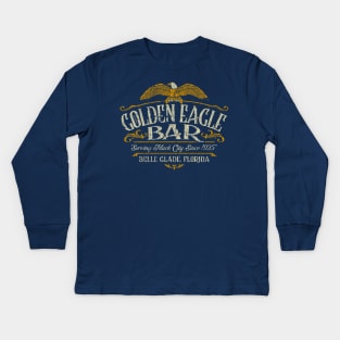 Golden Eagle Bar Kids Long Sleeve T-Shirt